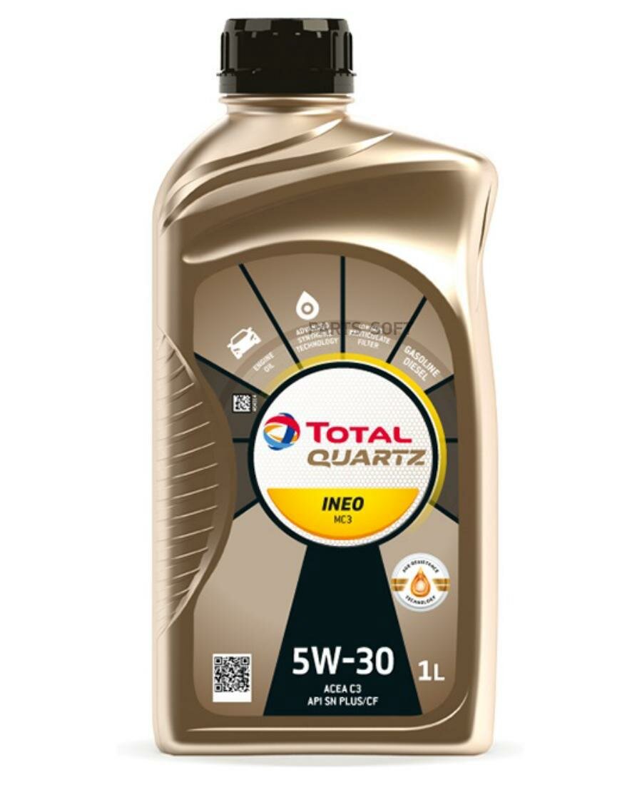 TOTALENERGIES 213769 Масло Total Quartz 5W30 Ineo MC3 API SM C3 1л син