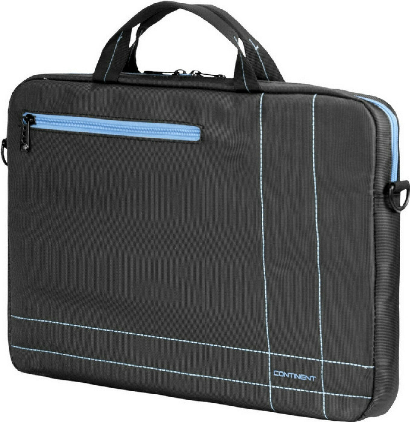 Сумка для ноутбука Сумка для ноутбука 15.6 Continent серо-голубая CC-201