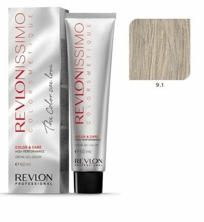 Revlon Professional Revlonissimo Colorsmetique Краска для волос оттенок 9-1 (очень светлый блондин пепельный)