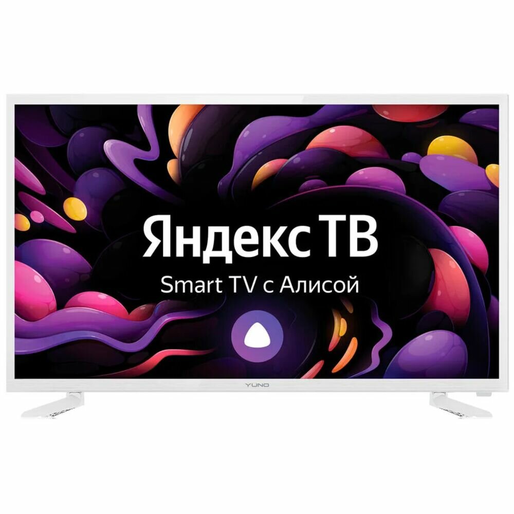 Телевизор 32" Yuno ULX-32TCSW2234 (HD 1366х768, Smart TV) белый