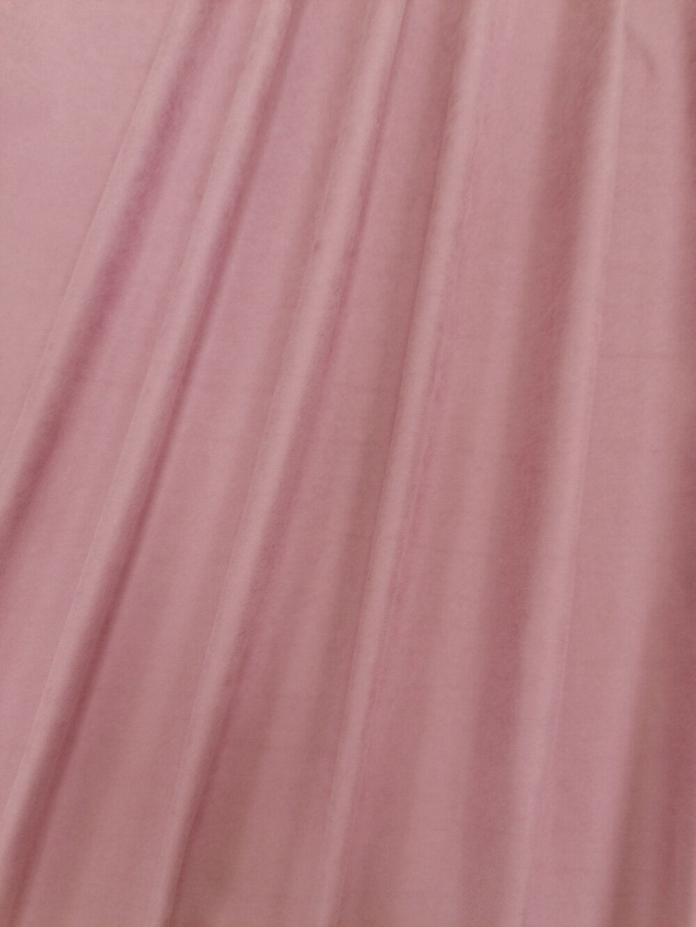 Портьера Замша, Однотонный, Цвет Розовый, 2*2,7м, 1 шт - фотография № 4