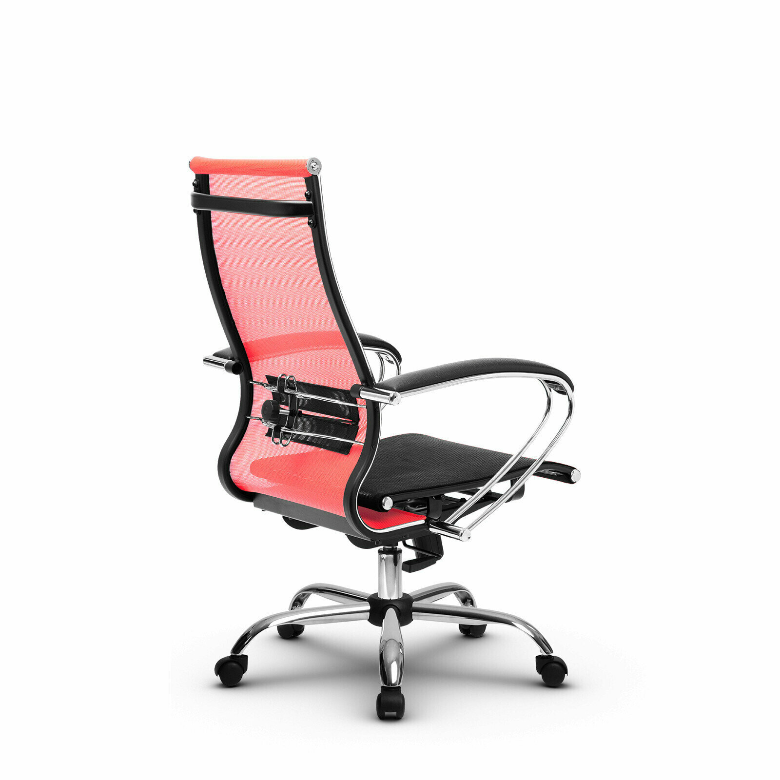 Компьютерное офисное кресло Metta Комплект 9, осн. 003 (17833), Красное/Черное - фотография № 3