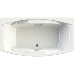 Акриловая ванна Radomir Сиэтл 190х100 с каркасом, фронтальной панелью, сливом-переливом (1-01-2-0-1-036К)