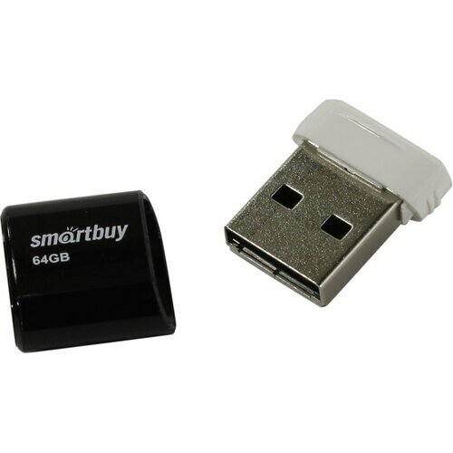 Флешка Smartbuy Lara SB64GBLARA-K 64 Гб Black