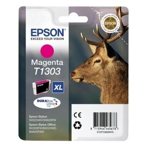 Epson Картридж Epson C13T13034010 T1303 Magenta пурпурный
