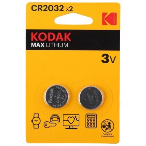 Элемент питания Kodak Max Lithium CR2032 бл 2