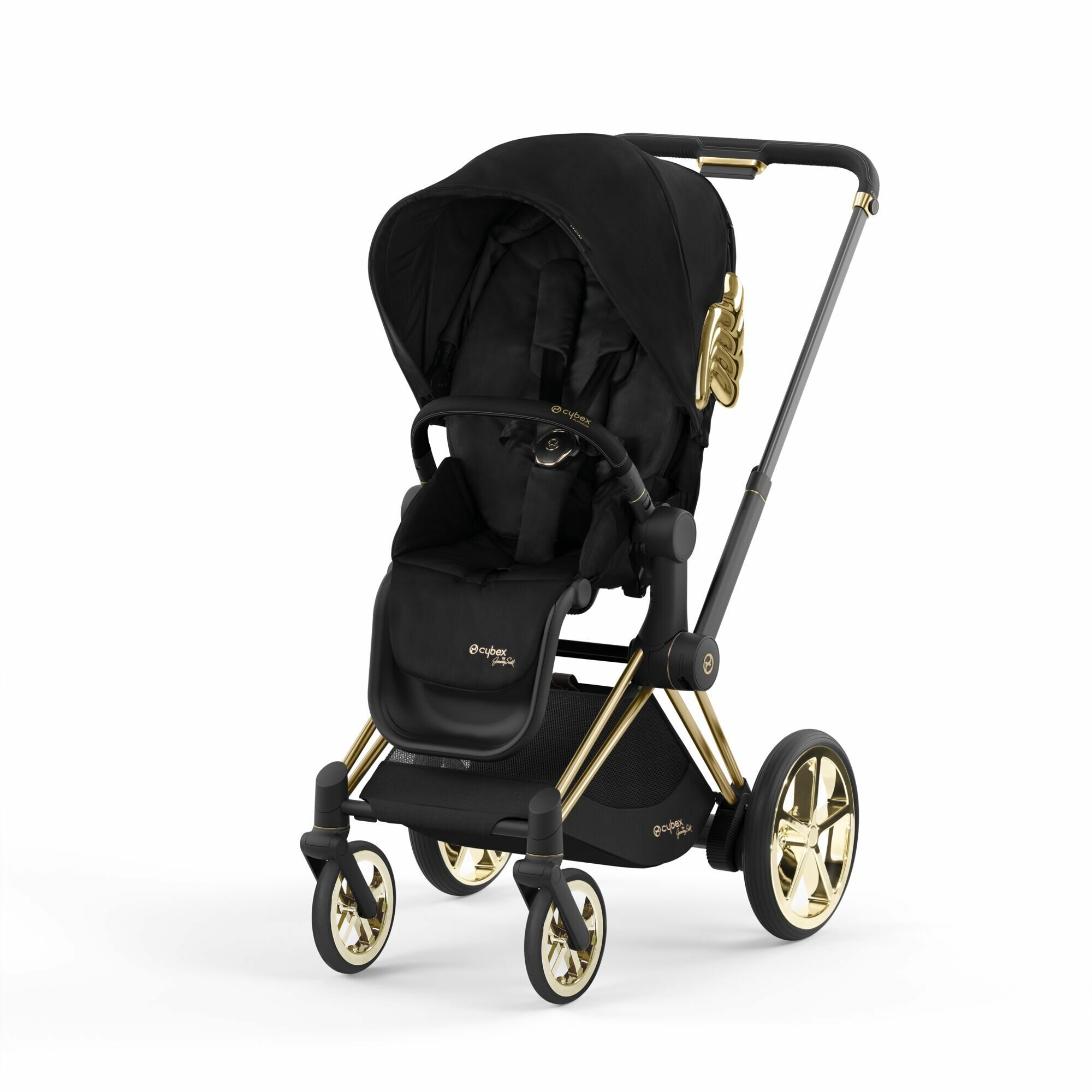 Коляска прогулочная Cybex Priam IV FE Jeremy Scott Wings