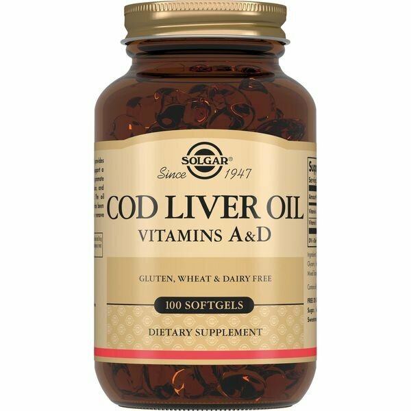 Cod Liver Oil (Vitamin A & D) капс.