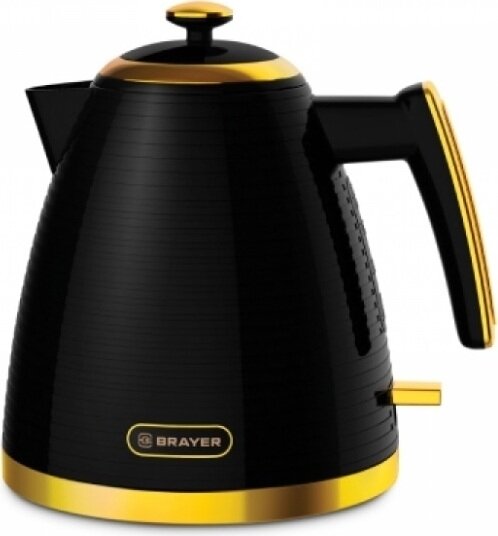 Электрический чайник Brayer Br1025, 2200 Вт, 1,7 л, пластик корп, VNQ by Strix, автоотключ BR1025 .