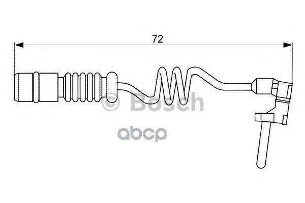 Датчик Износа Торм.Колодок Bosch арт. 1987473057