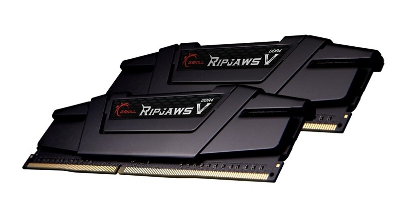 Оперативная память G.Skill RIPJAWS V CLASSIC BLACK DDR4 64GB (2x32GB) 3600MHz (F4-3600C18D-