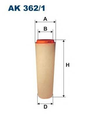Воздушный фильтр Filtron AK362/1