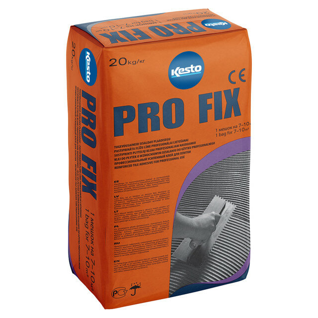 клей для керам.плитки KESTO Pro FIX 25кг, арт.80757