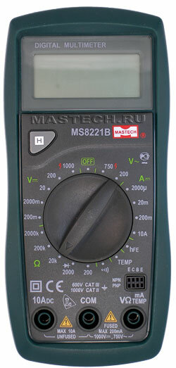 Цифровой мультиметр МS8221B Mastech