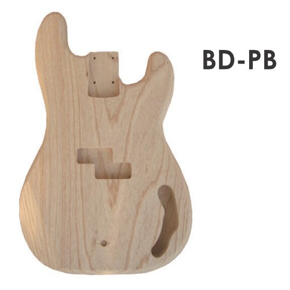 Корпус для бас-гитары HOSCO BD-11PB Precision Bass ольха 2 куска