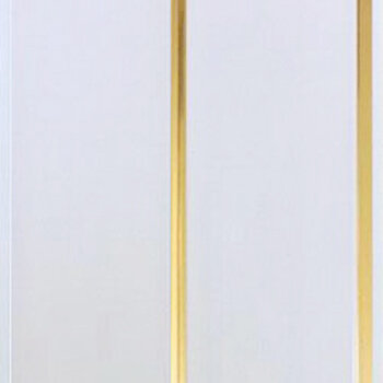 Никопласт панель ПВХ 3000х250х7,5мм Золото (10шт=7,5м2) / NIKOPLAST потолочная панель ПВХ 3000х250х7,5мм Золото (упак. 10шт.=7,5 кв. м.)