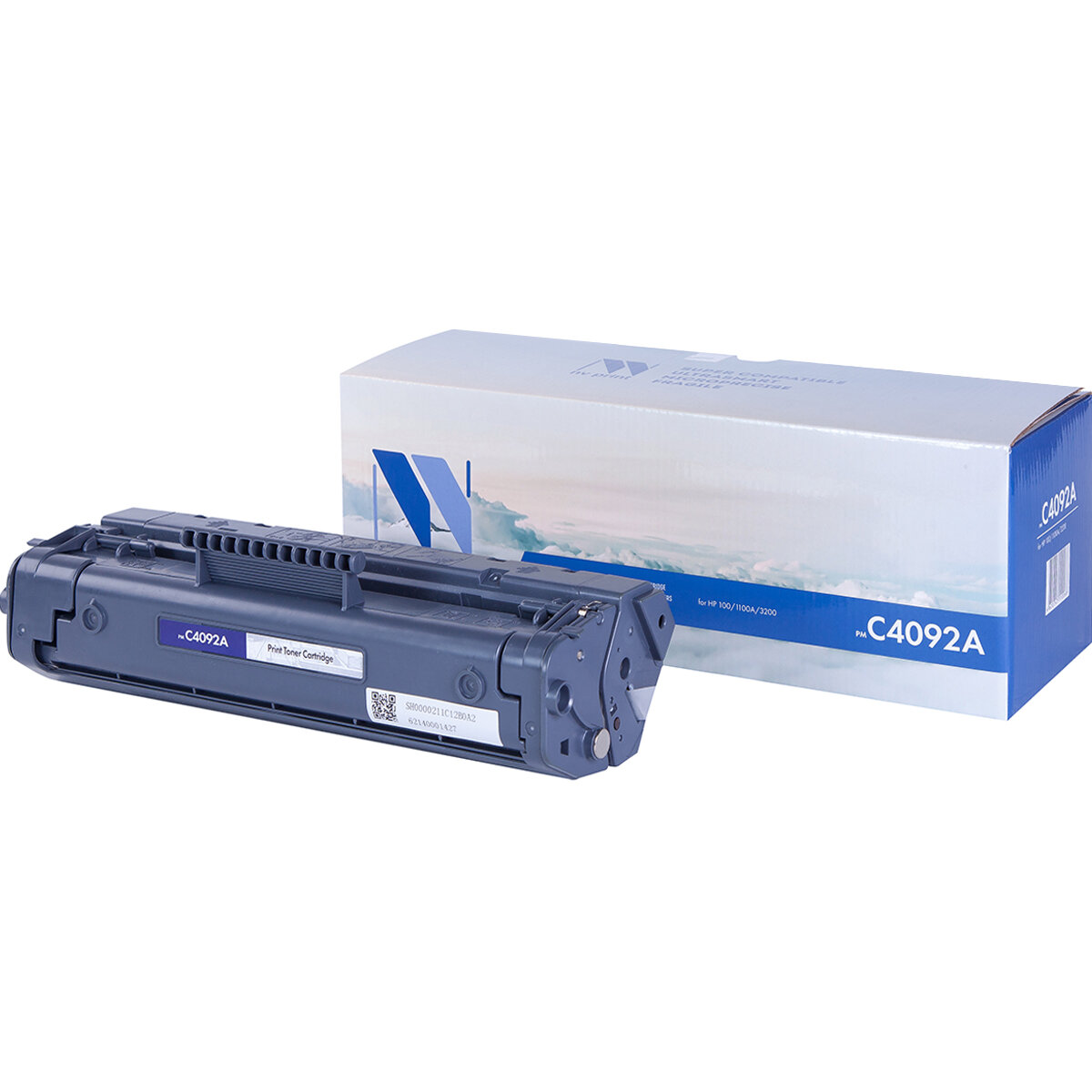 Совместимый картридж NV Print NV-C4092A (NV-C4092A) для HP LaserJet 1100, 1100a, 3200, 3220