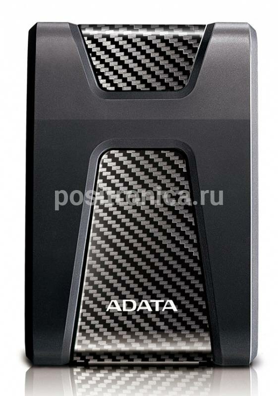 Внешний жесткий диск 1Tb A-Data DashDrive Durable AHD650 черный USB 3.0 (ahd650-1tu31-cbk)