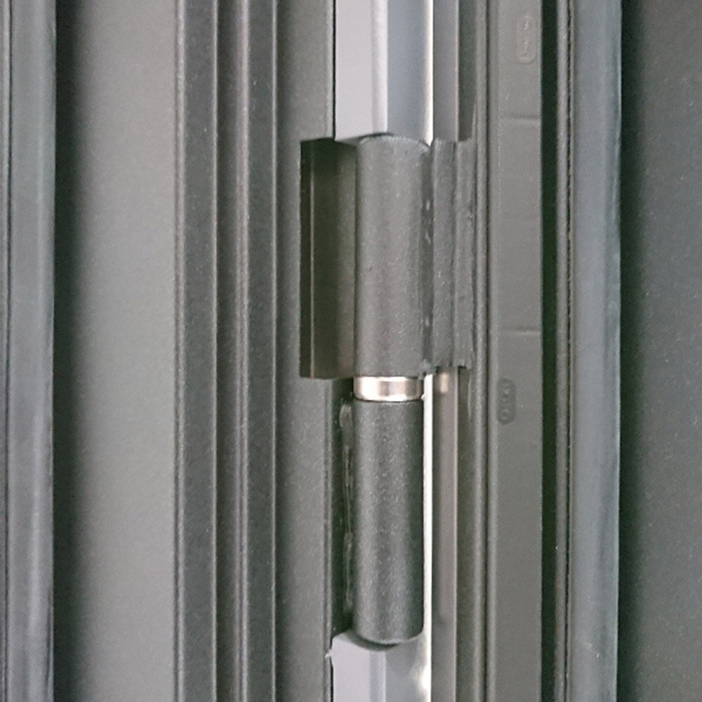 Дверь входная Дверной континент Новелло левая графит - альберо-браш с зеркалом 860х2050 мм - фотография № 9