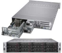 Barebone 2U X11DPT-L,827HD-R1k23BP3, BPN-ADP-6SATA3M2-1UL