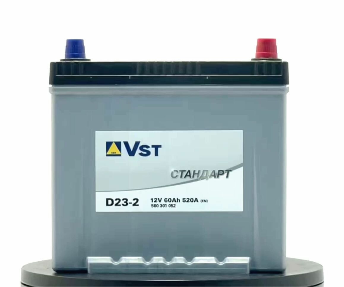 Автомобильный Аккумулятор Varta Vst Стандарт 6СТ-60.0 (560 301 052) яп.ст.бортик обратная полярность