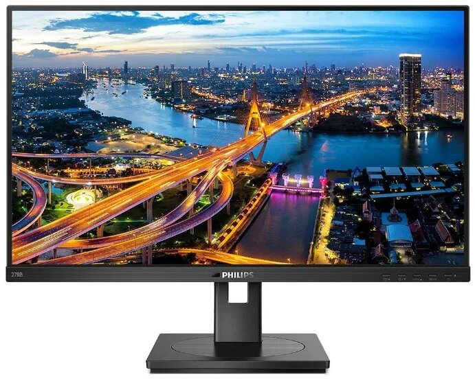 Монитор 27" Philips 278B1/00 черный IPS 3840x2160 350 cd/m^2 4 ms HDMI DisplayPort Аудио USB