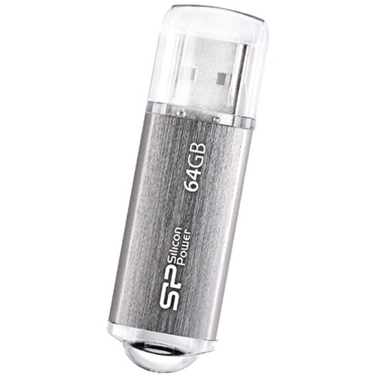 USB флешка SILICON POWER UFD Ultima II-I silver 64Gb USB 2.0