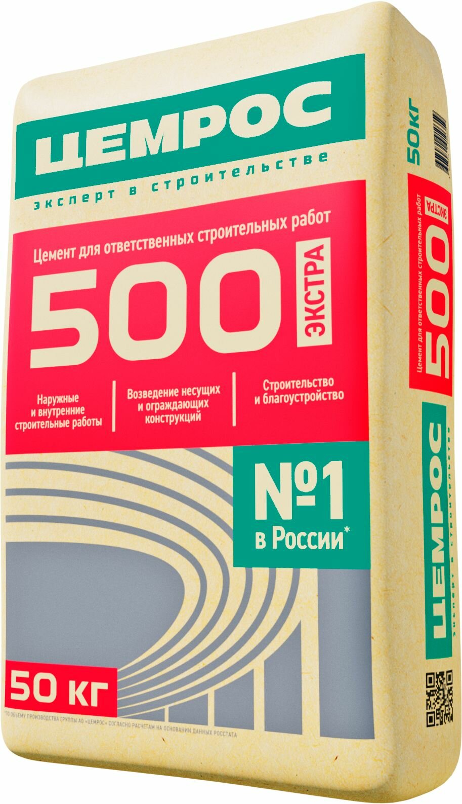 Цемент EuroCement 500 плюс цем ii/а-ш 425н М500 50 кг