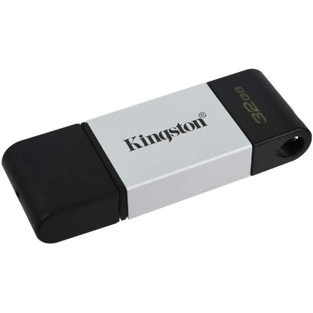 Флеш-диск USB 32Гб Kingston DataTraveler 80 ( DT80/32GB ) USB Type C Черный