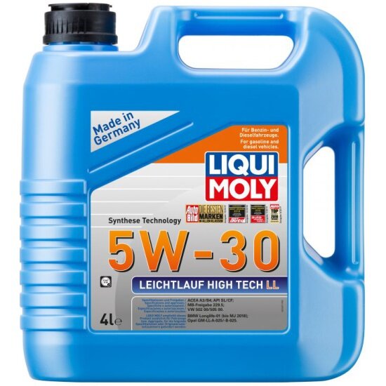 Моторное масло LIQUI MOLY Leichtlauf High Tech LL 5W-30 4 л
