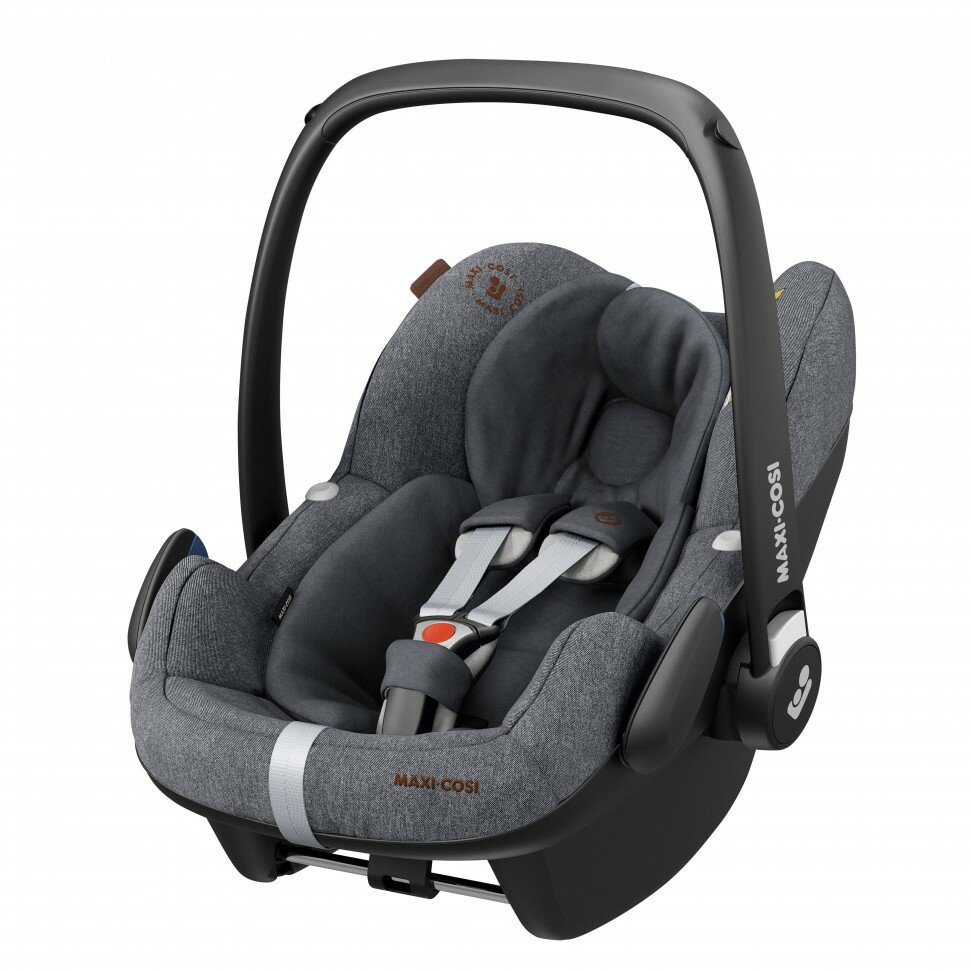 Автокресло Maxi-Cosi Pebble PRO i-Size (Lux Grey Twill серый)