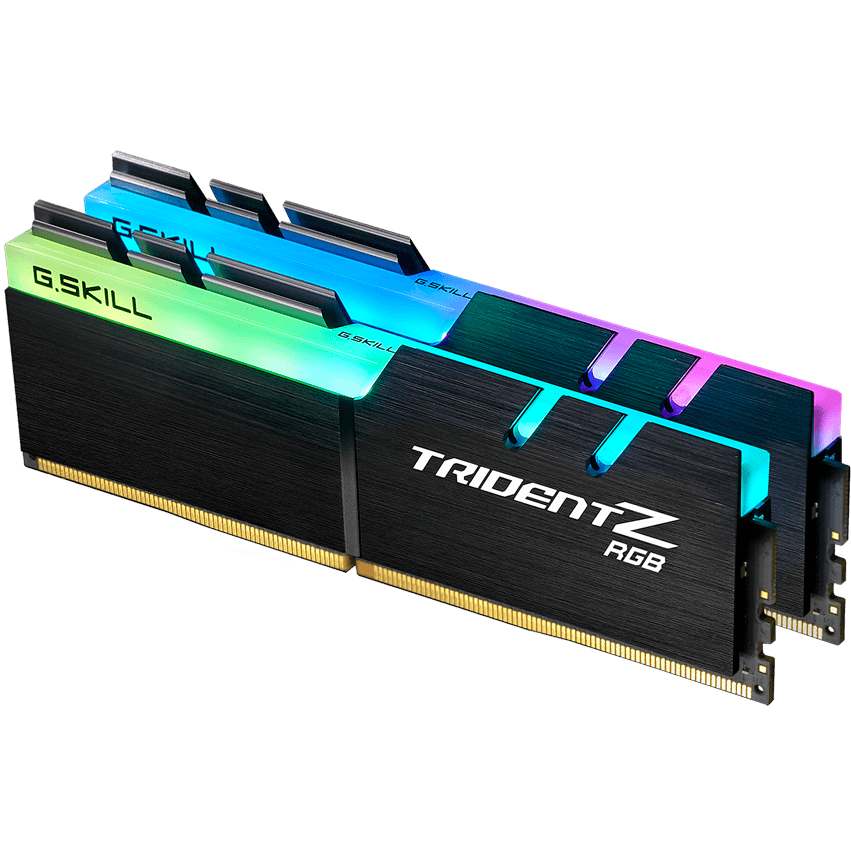 Оперативная память 32Gb DDR4 3600MHz G.Skill Trident Z RGB (2x16Gb KIT) (F4-3600C16D-32GTZRC)