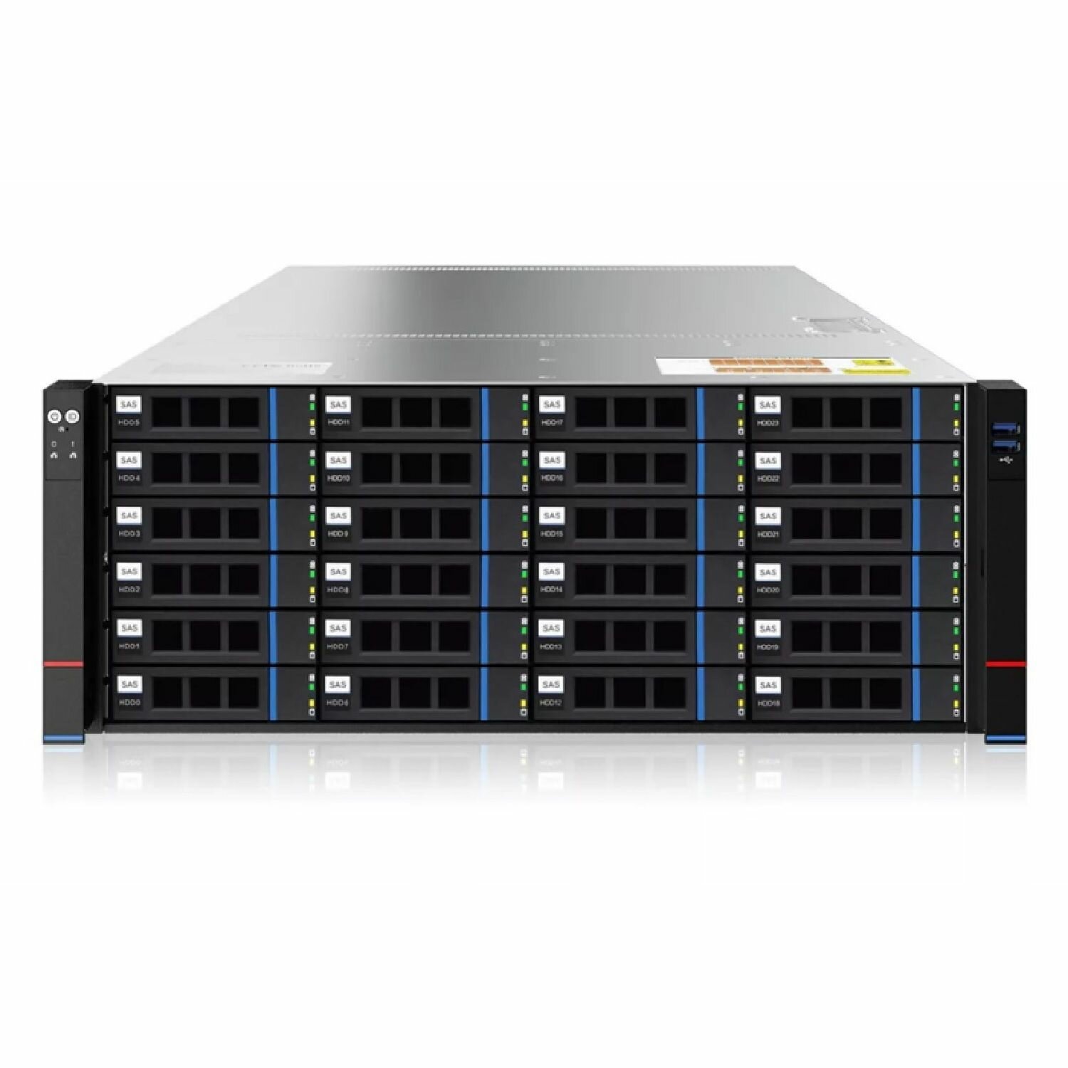 Система хранения данных SNR Rack 4U36xHDD LFF/SFF SAS/SATA2x550W