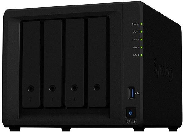 Synology Сетевое хранилище Synology DS418 4x2,5 / 3,5