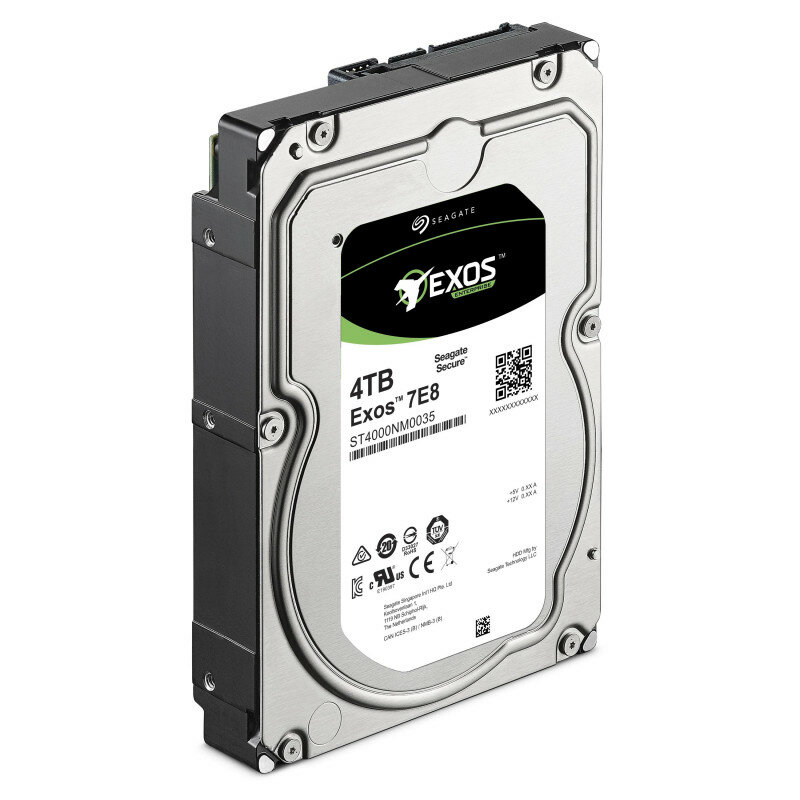 Жесткий диск HDD Seagate ST4000NM003A Exos 7E8 /SAS 3.0/4 TB 7200об/мин