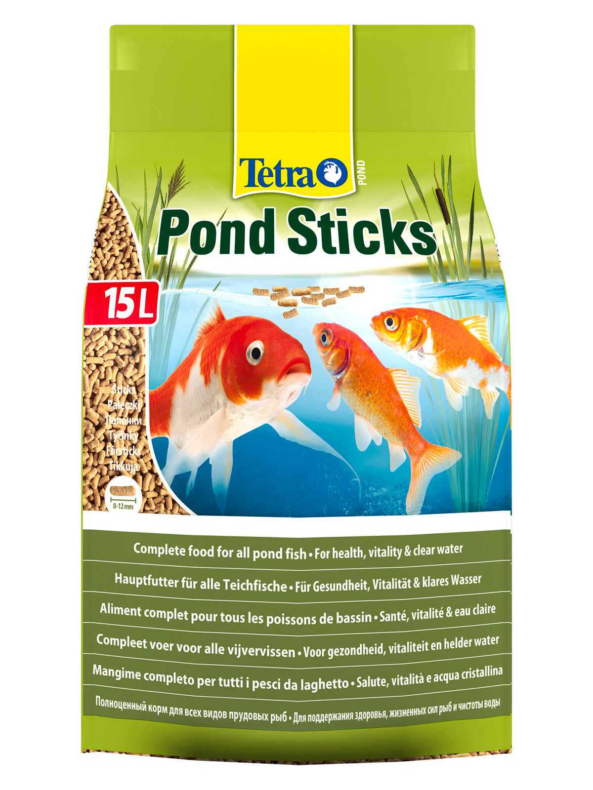 Tetra Pond Sticks корм для прудовых рыб в палочках 15 л