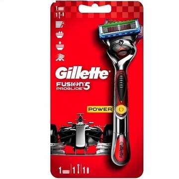 Бритвенный станок Gillette Fusion Power + сменная кассета №1 + элемент питания 1 шт - Procter and Gamble