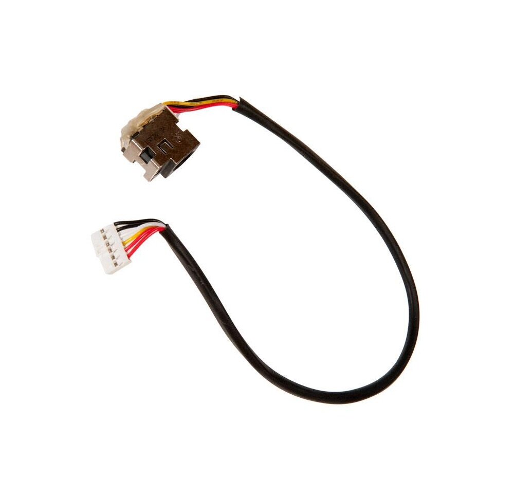 Power connector / Разъем питания для ноутбука HP Pavilion DV5t-1000 DV5t-1100 DV5z-1000 DV5z-1100 DV6-1020Ei DV6-1030Us DV6-1053Cl DV6-1054Cl DV6-1230Us DV6-1234Nr DV6-1245Dx DV6-1332Tx DV6-1334Us DV6-1340Eo DV6-1340Et с кабелем