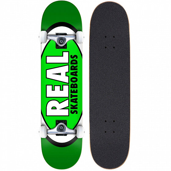 Комплект скейтборд Real Skateboards Classic Oval 2022 GREEN