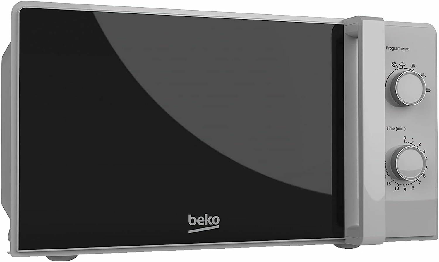 Микроволновая печь Beko MOC20100SFB Solo 20л, серебристая - фотография № 3
