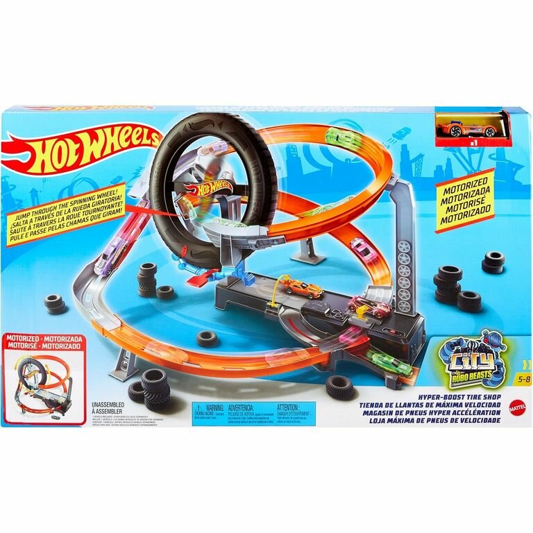 Hot Wheels Сити Шиномонтажная мастерская, GJL16