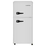 Двухкамерный холодильник HARPER HRF-T140M WHITE - изображение