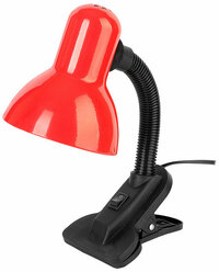 Настольный светильник на прищепке General GTL-025-60-220 красный