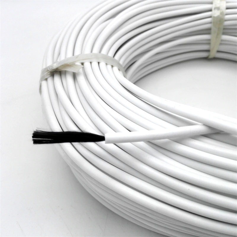 Одножильный углеволоконный карбоновый греющий кабель (50 метров) (КГК 24К/17.ОМ/М) - фотография № 1