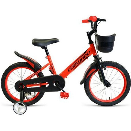 Детский велосипед FORWARD NITRO 18 (18" 1 ск.) 2020-2021, красный