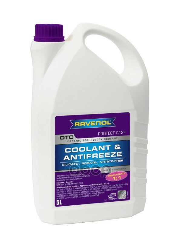    Ravenol Otc Organic Technology Concentrate ( 5) Ravenol . 141011000501999