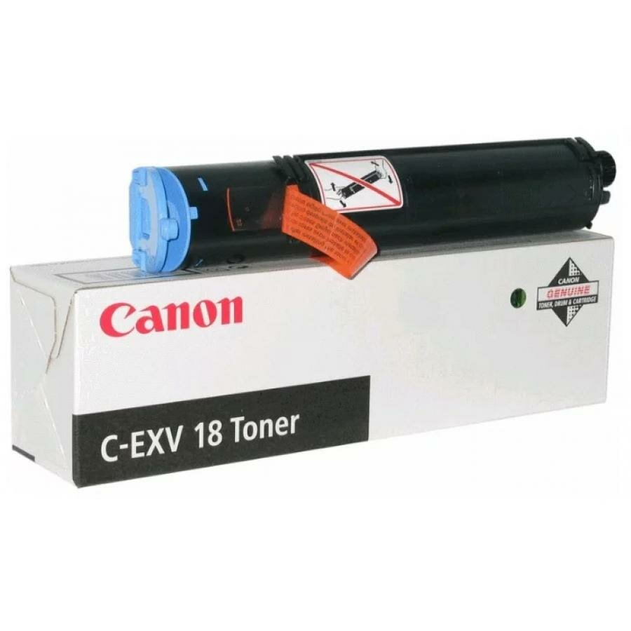 Картридж Canon C-EXV18 (0386B002) туба 465гр. для копира iR1018/1022, черный