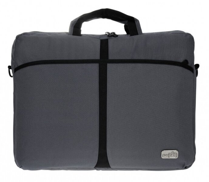 Сумка для ноутбука 17" PC PET 600D, серый