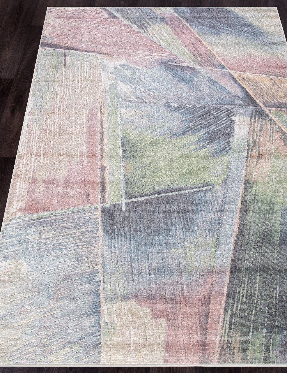 Ковер MATRIX - Прямоугольник Многоцветный, Современный, Бельгия (135 см. на 195 см.) - фотография № 1