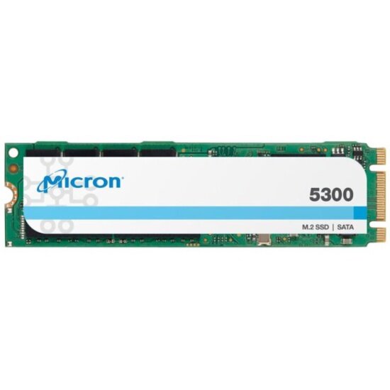 SSD диск CRUCIAL Micron () M.2 2280 5300 PRO Enterprise 1,92 Тб SATA III TLC 3D MTFDDAV1T9TDS-1AW1ZABYY